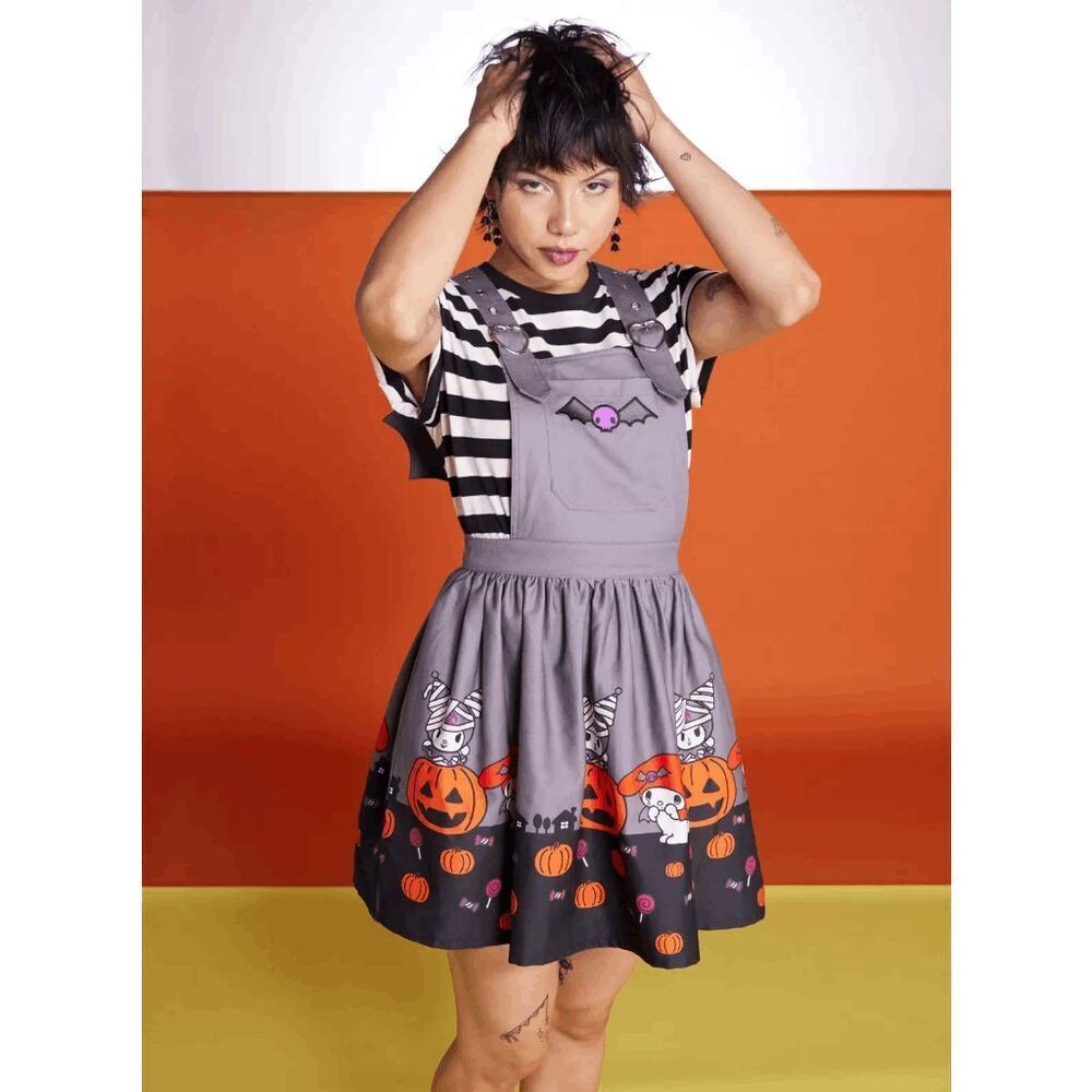 Sanrio My Melody & Kuromi Halloween Skirtall Size S